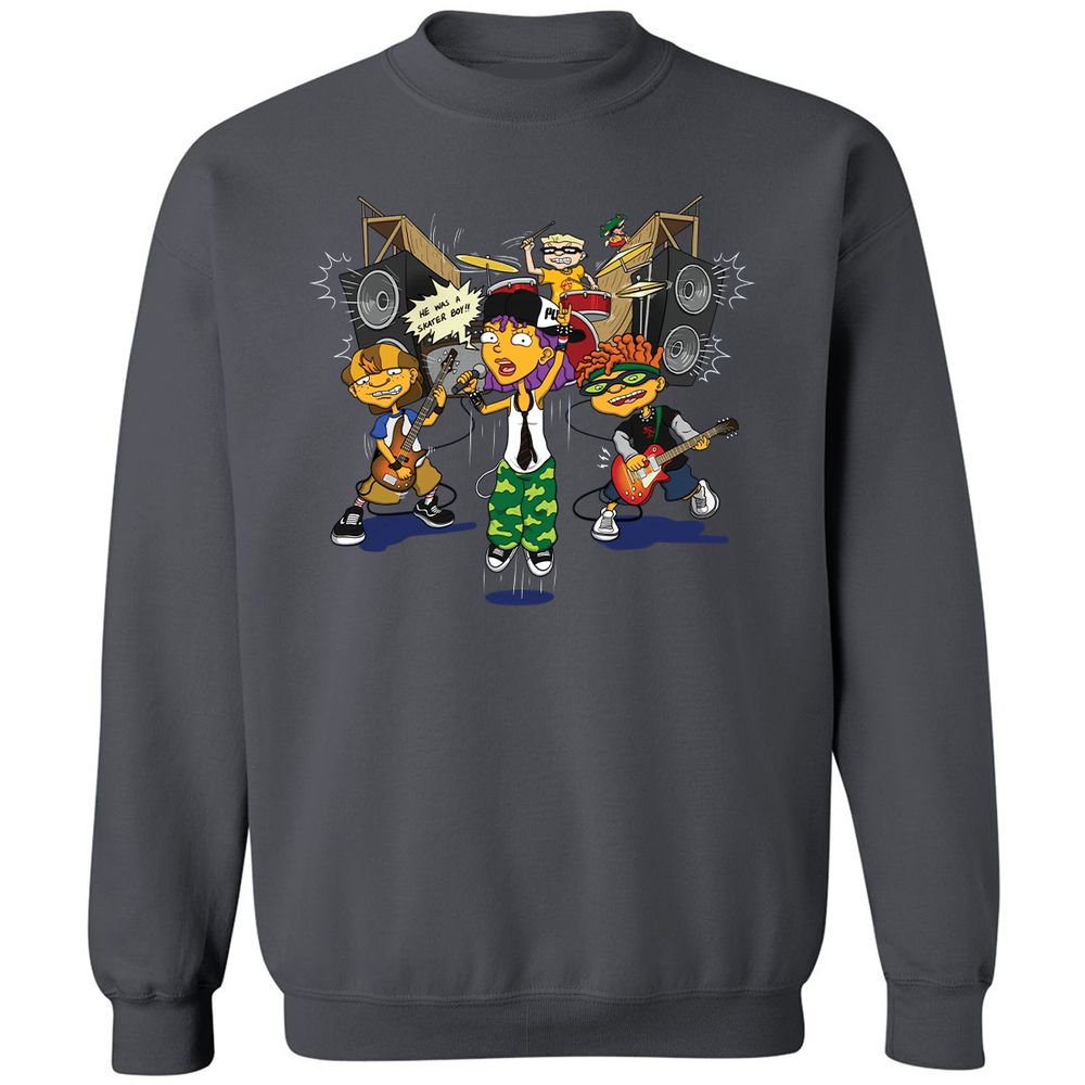 Classic Unisex Sweatshirt - DKS3ZM4Z - Charcoal - 7