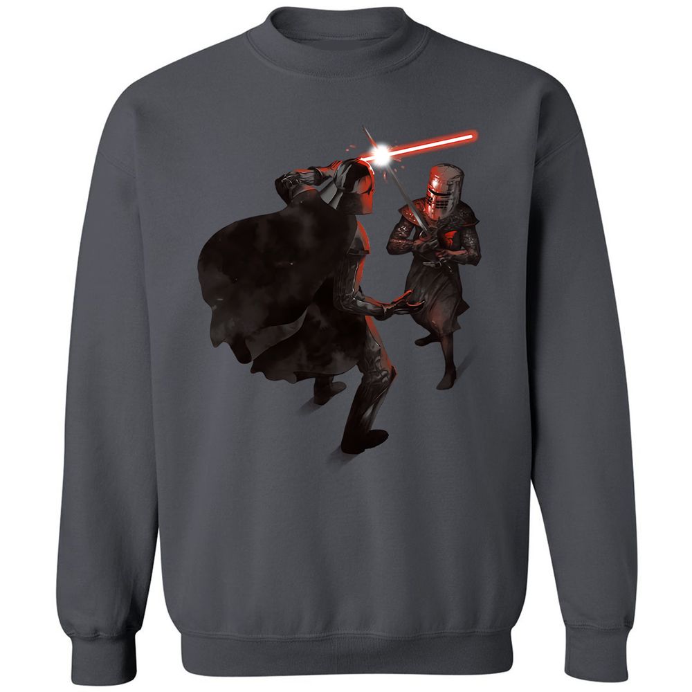 Classic Unisex Sweatshirt - XU4YWJSF - Charcoal - 7