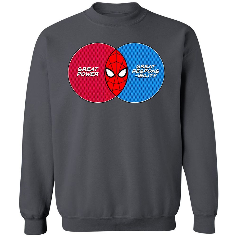 Classic Unisex Sweatshirt - QU43M42J - Charcoal - 7