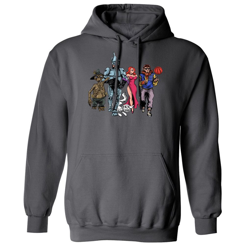 Classic Unisex Hoodie - R7P9ZH24 - Charcoal - 7