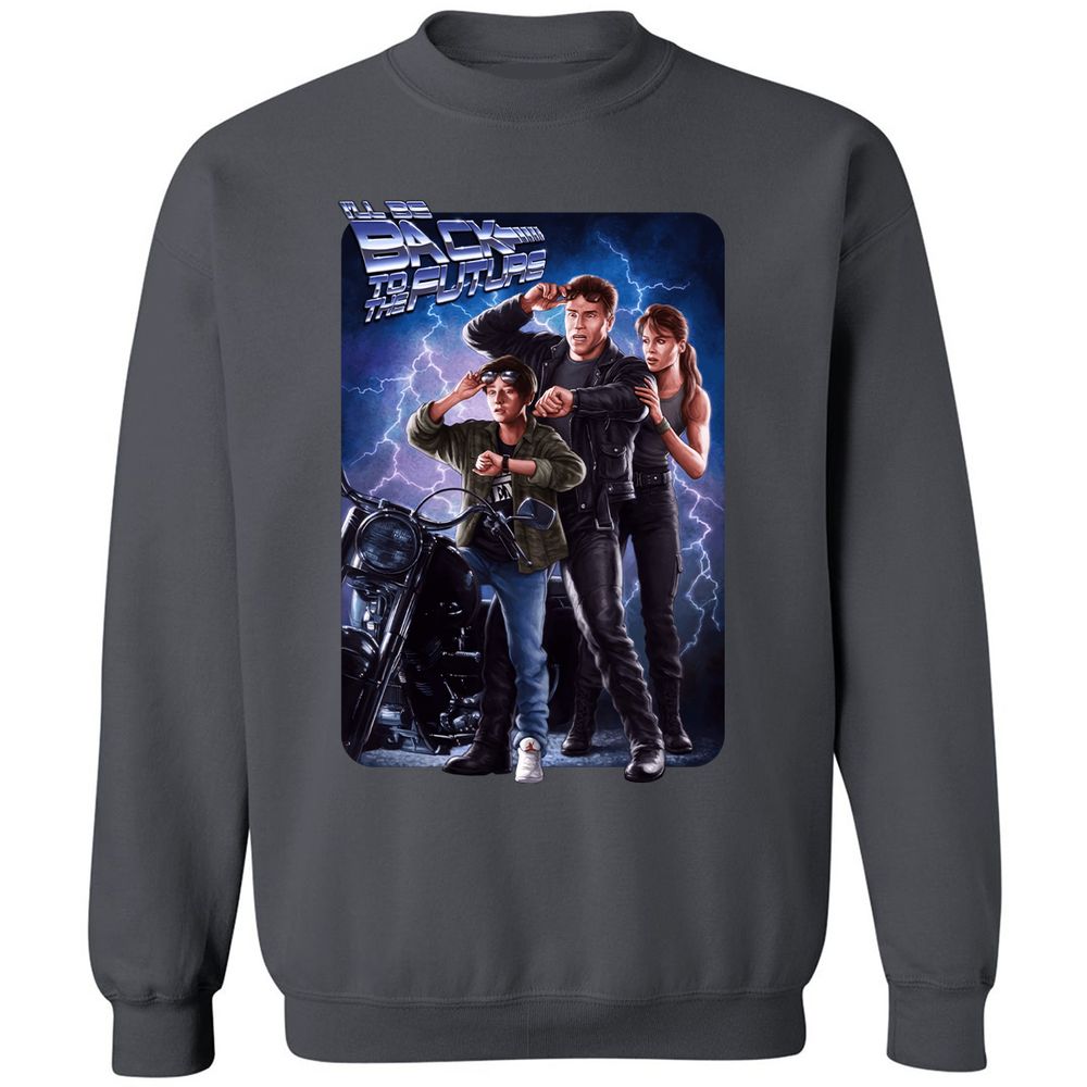 Classic Unisex Sweatshirt - SYL43WUB - Charcoal - 7