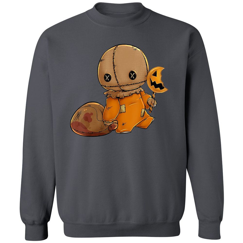 Classic Unisex Sweatshirt - C889KX7R - Charcoal - 7