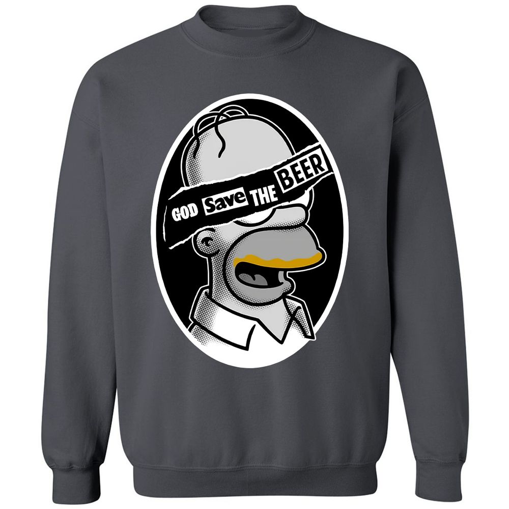 Classic Unisex Sweatshirt - G3NFZDVJ - Charcoal - 7