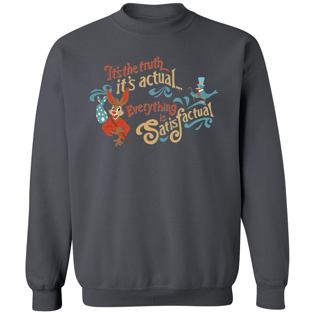 Classic Unisex Sweatshirt - XFHZJB8R - Charcoal - 7