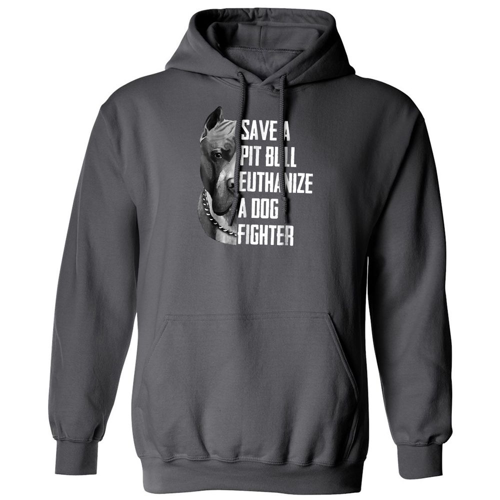 Classic Unisex Hoodie - V8M5A5Y3 - Charcoal - 7