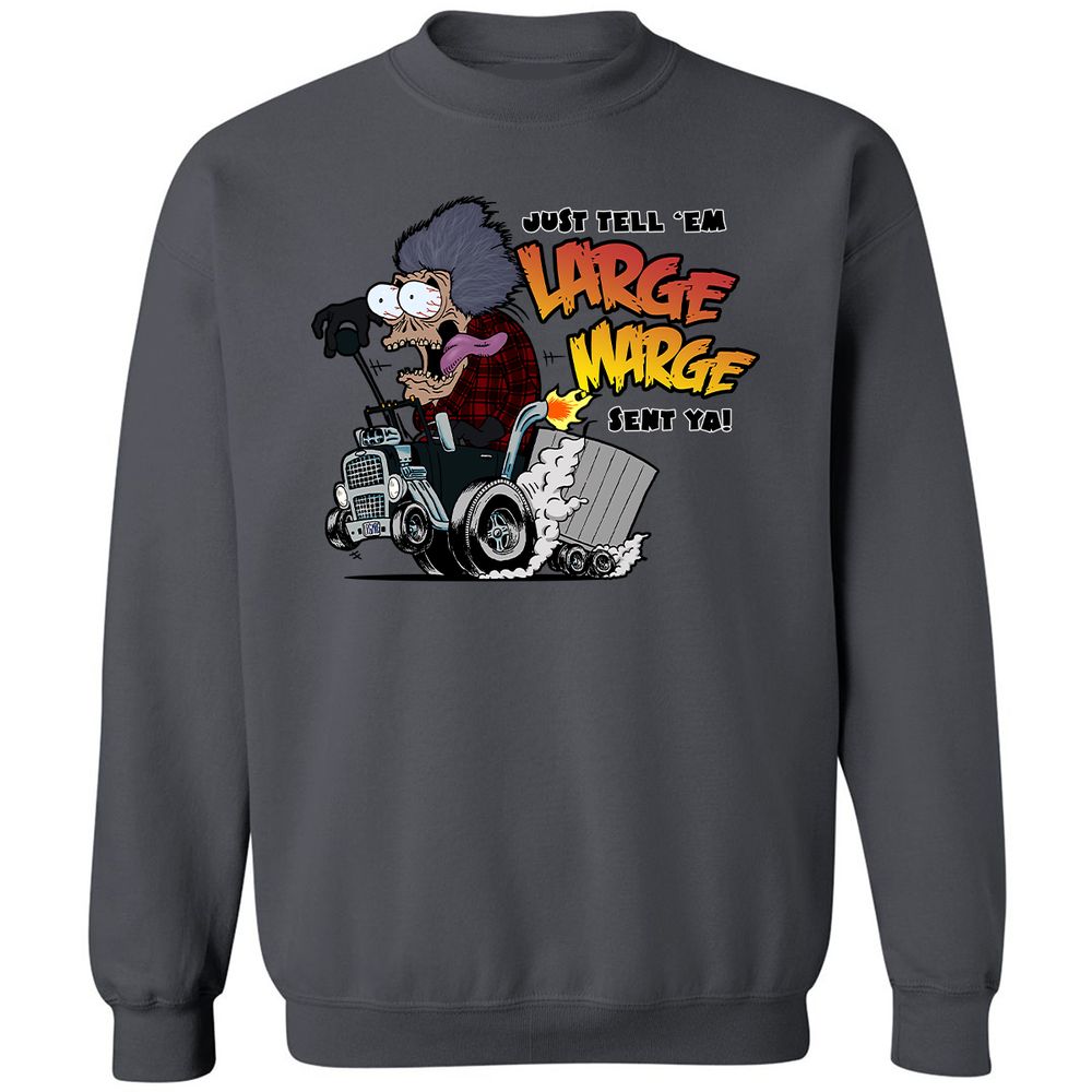 Classic Unisex Sweatshirt - GHDQY8XG - Charcoal - 7