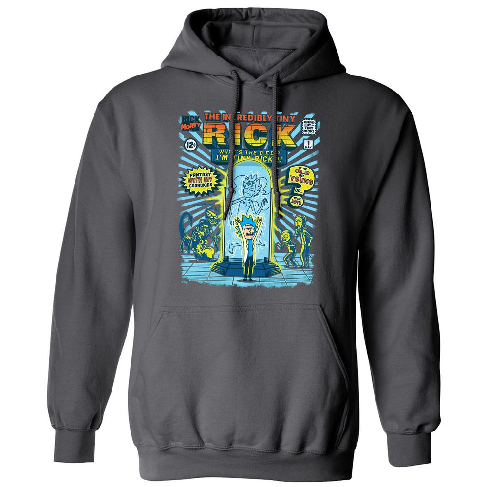 Classic Unisex Hoodie - UBWVGAAH - Charcoal - 7