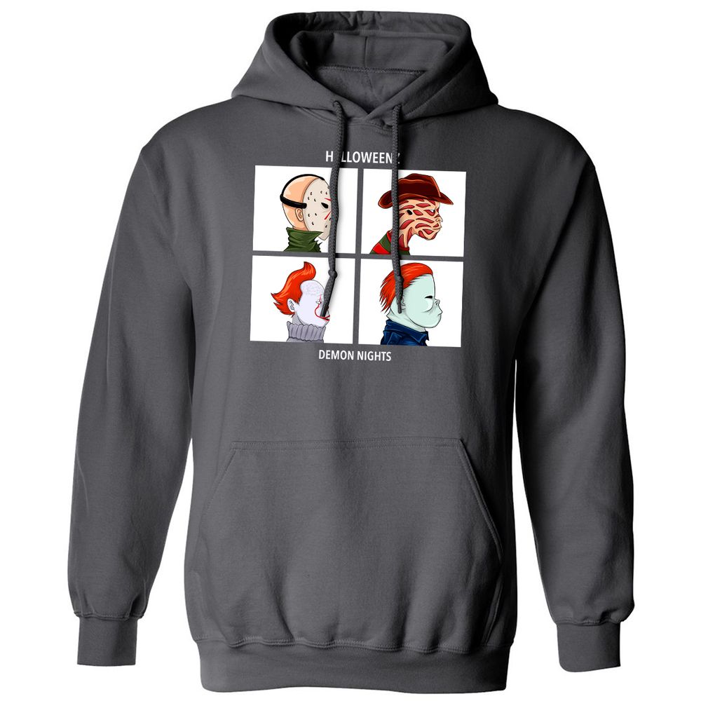 Classic Unisex Hoodie - ECRA7178 - Charcoal - 7