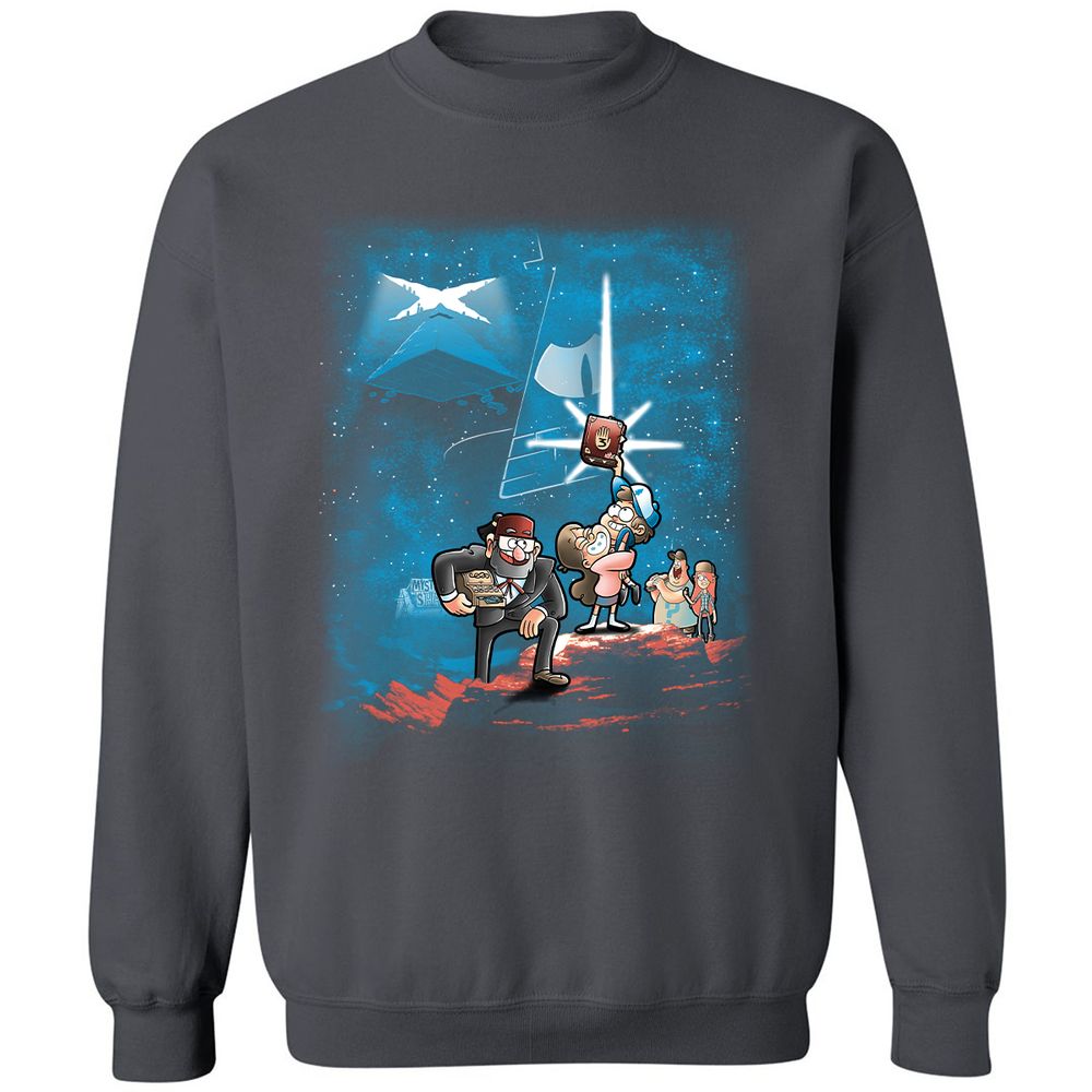 Classic Unisex Sweatshirt - FKL7R4KE - Charcoal - 7