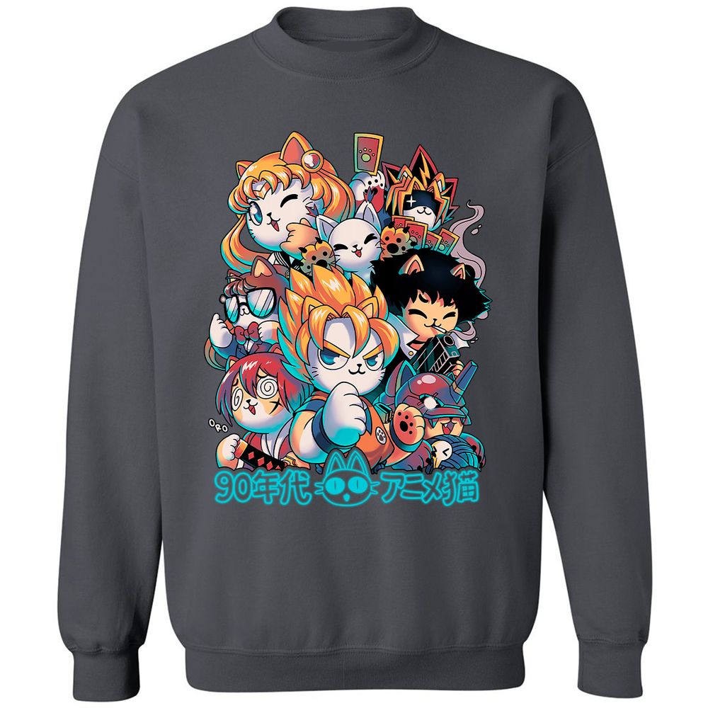 Classic Unisex Sweatshirt - 7Q45MECR - Charcoal - 7
