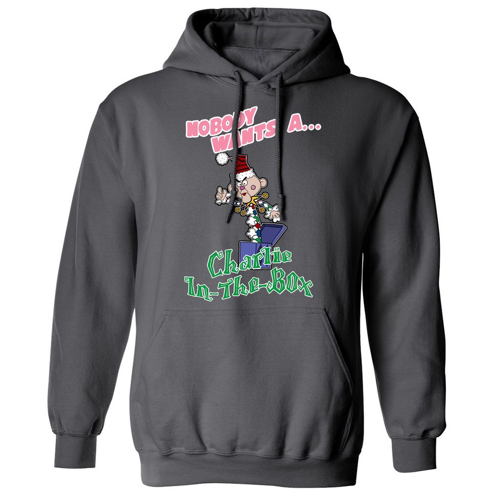 Classic Unisex Hoodie - GHMQCXWN - Charcoal - 7