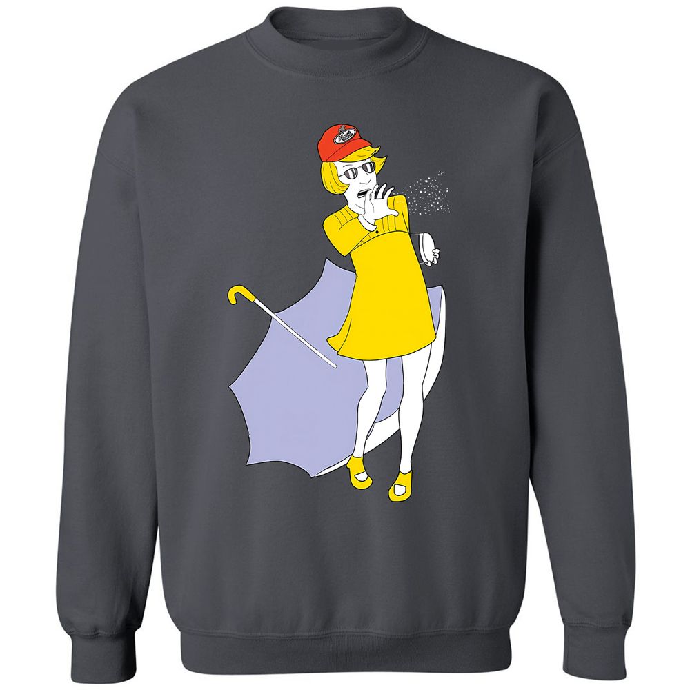Classic Unisex Sweatshirt - 85J55EAZ - Charcoal - 7