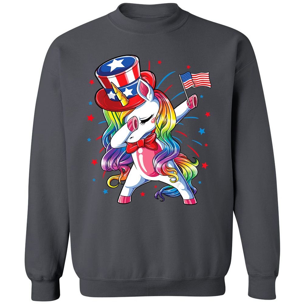 Classic Unisex Sweatshirt - YK7CVC3Z - Charcoal - 7