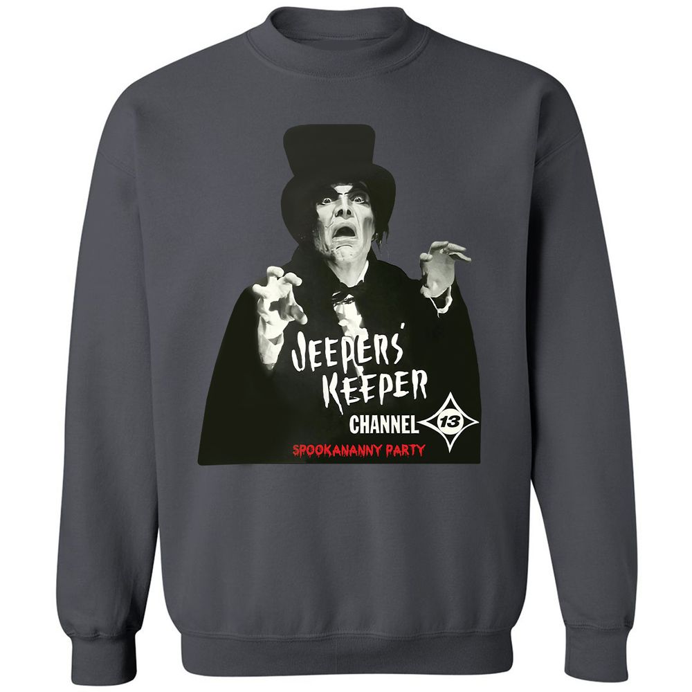 Classic Unisex Sweatshirt - H67P59CJ - Charcoal - 7