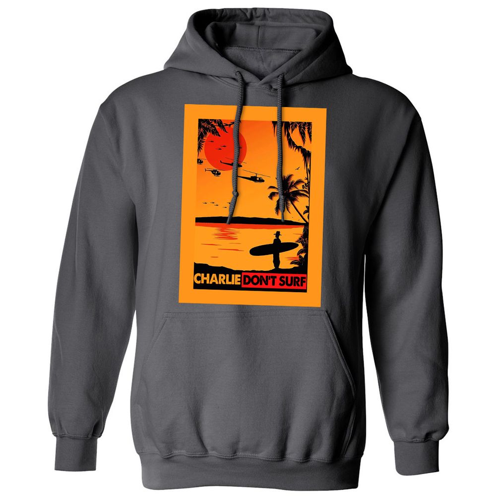 Classic Unisex Hoodie - PWKC7LNZ - Charcoal - 7