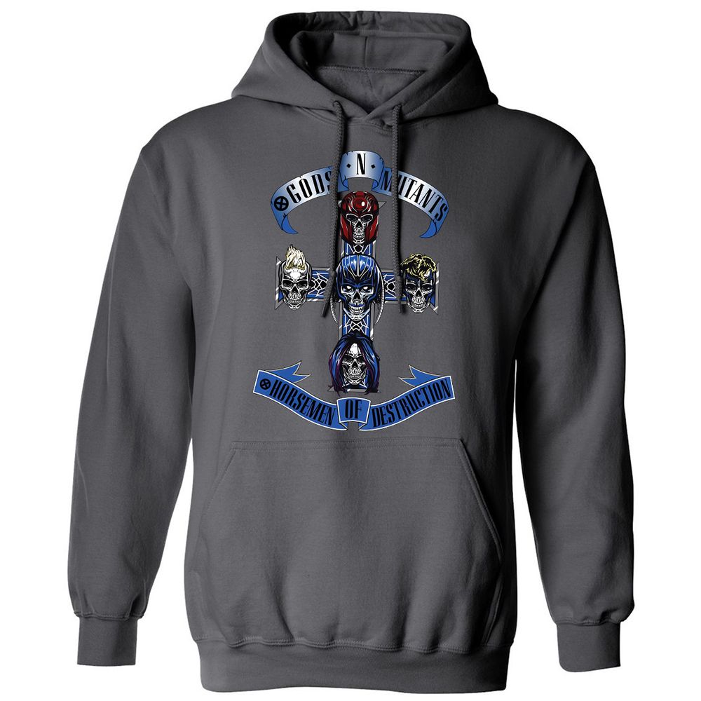 Classic Unisex Hoodie - QSLFD31U - Charcoal - 7