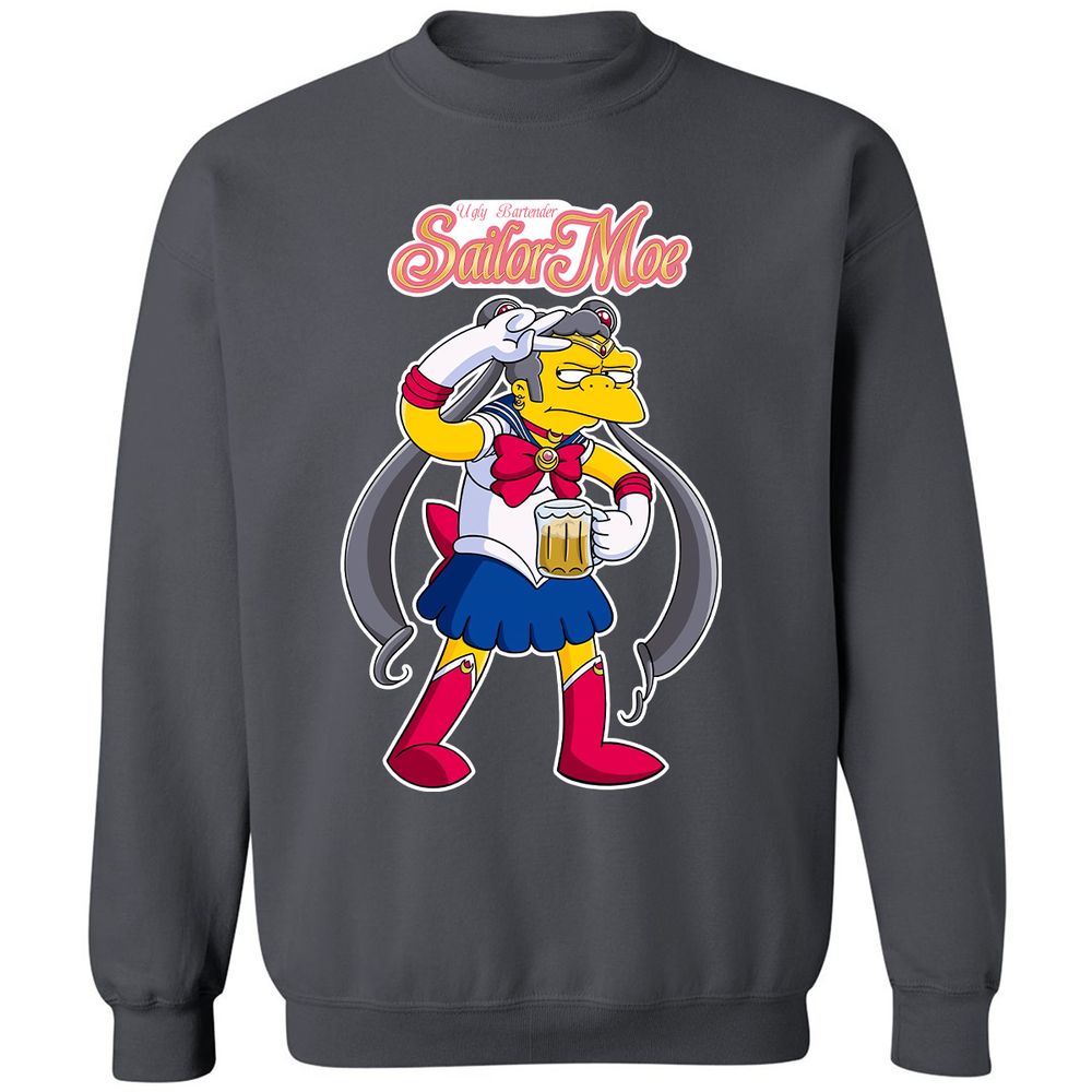 Classic Unisex Sweatshirt - 9MX4NEXC - Charcoal - 7