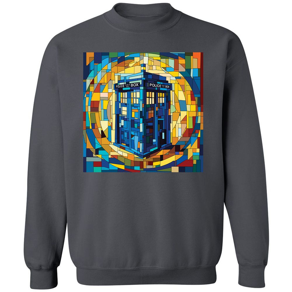 Classic Unisex Sweatshirt - 55FLSZP1 - Charcoal - 7