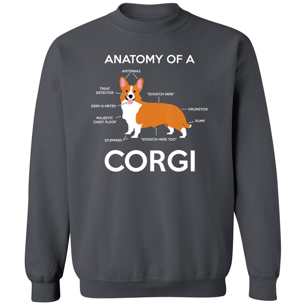 Classic Unisex Sweatshirt - UWW3KP3C - Charcoal - 7