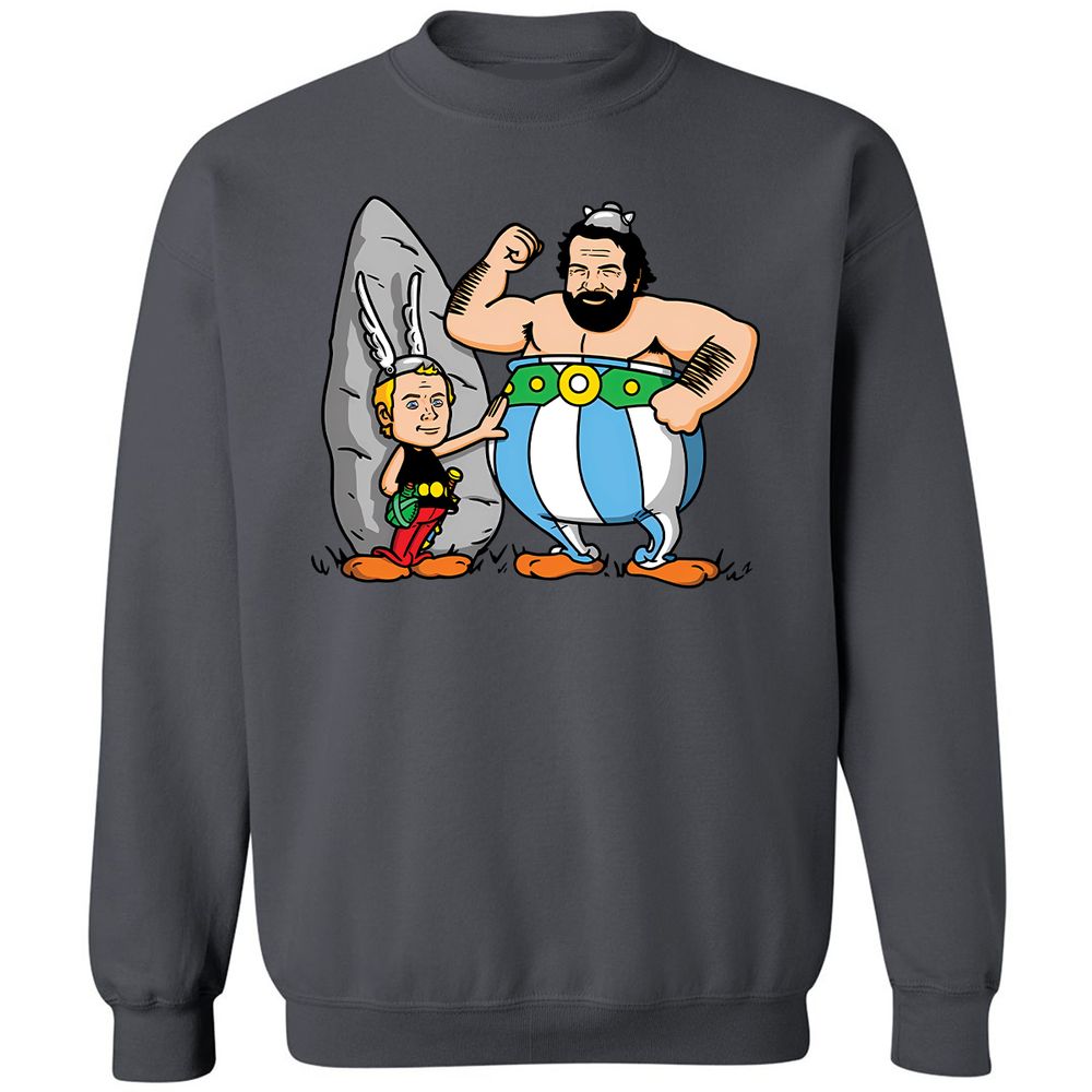 Classic Unisex Sweatshirt - QB6QDHSQ - Charcoal - 7