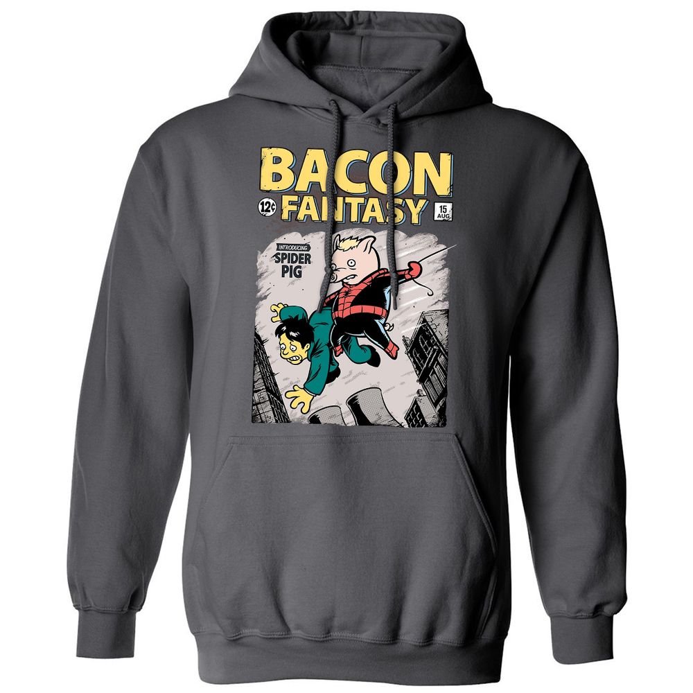 Classic Unisex Hoodie - NTSJF5RT - Charcoal - 7
