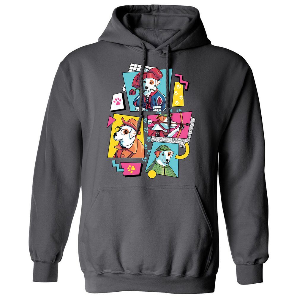 Classic Unisex Hoodie - B2T8281P - Charcoal - 7