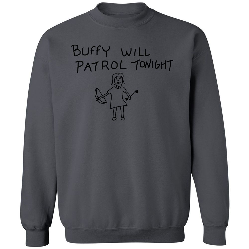 Classic Unisex Sweatshirt - LRGRXYKX - Charcoal - 7