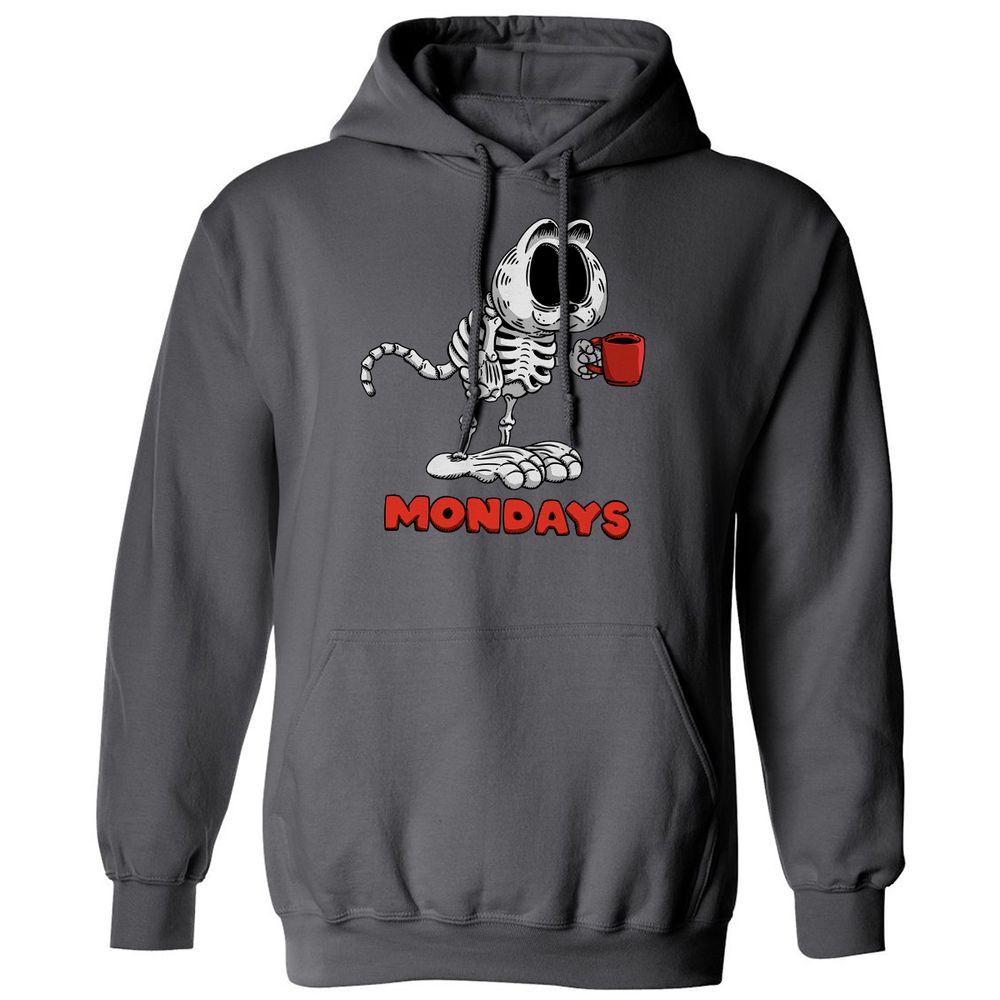 Classic Unisex Hoodie - 8A8E8T3E - Charcoal - 7