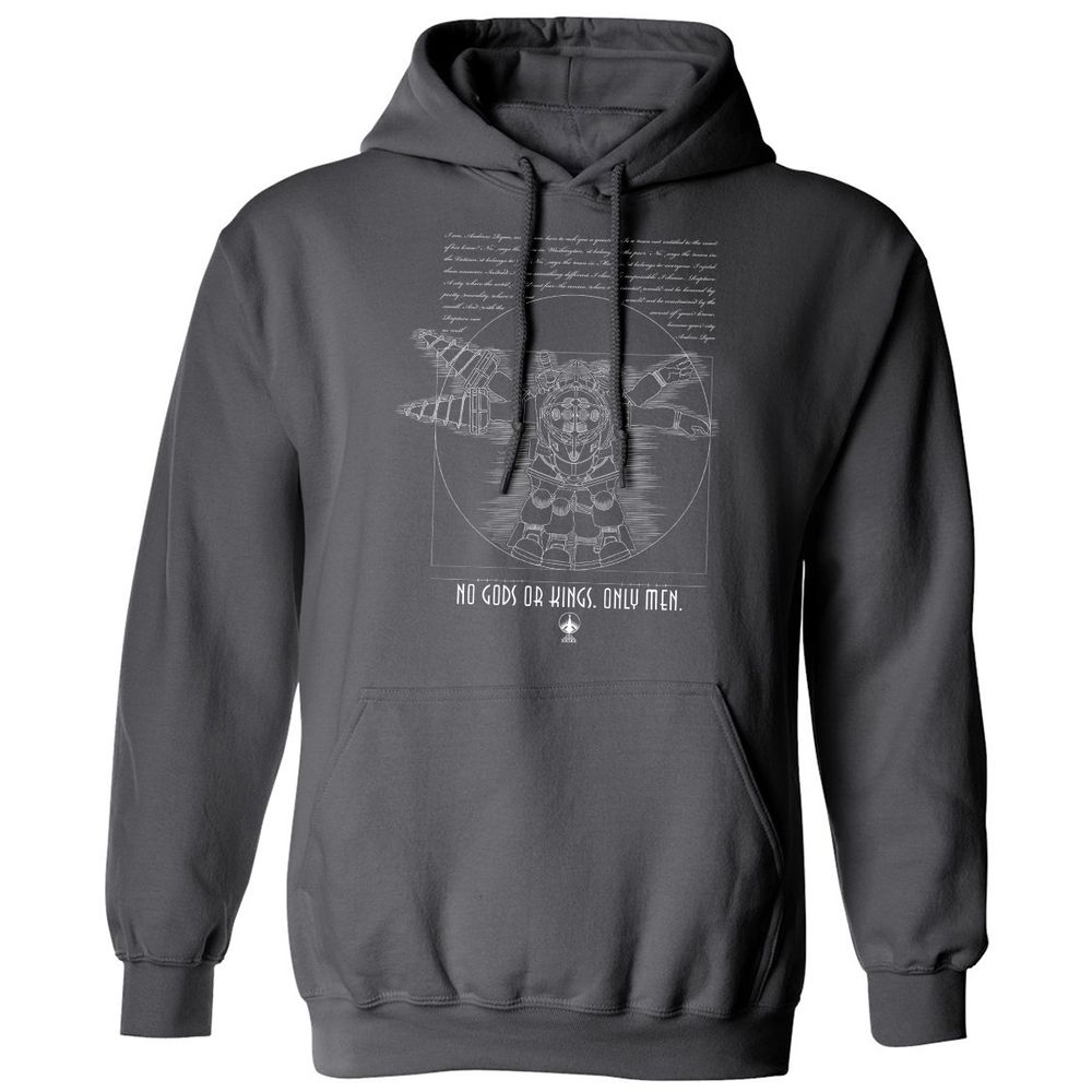 Classic Unisex Hoodie - FJ92EMDB - Charcoal - 7
