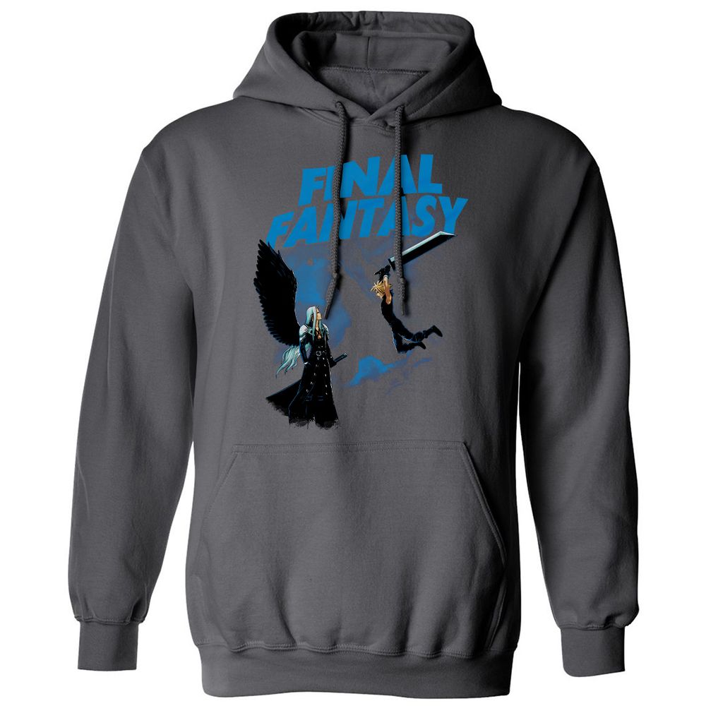 Classic Unisex Hoodie - LVRSN6MV - Charcoal - 7