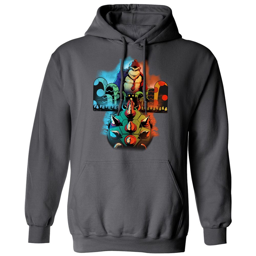 Classic Unisex Hoodie - VR7JBH66 - Charcoal - 7