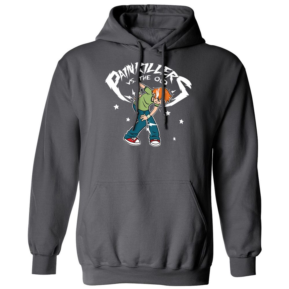 Classic Unisex Hoodie - V5GKNL7L - Charcoal - 7