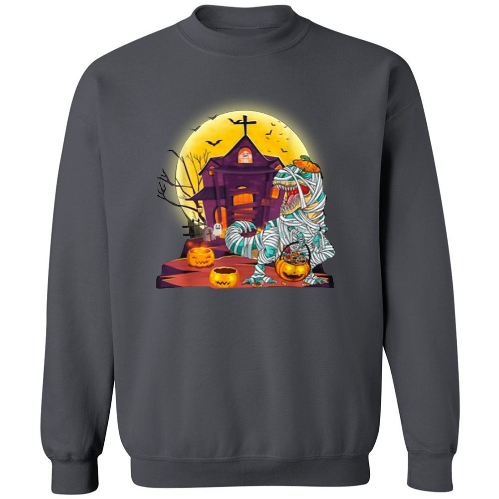 Classic Unisex Sweatshirt - 5C8UAMYP - Charcoal - 7
