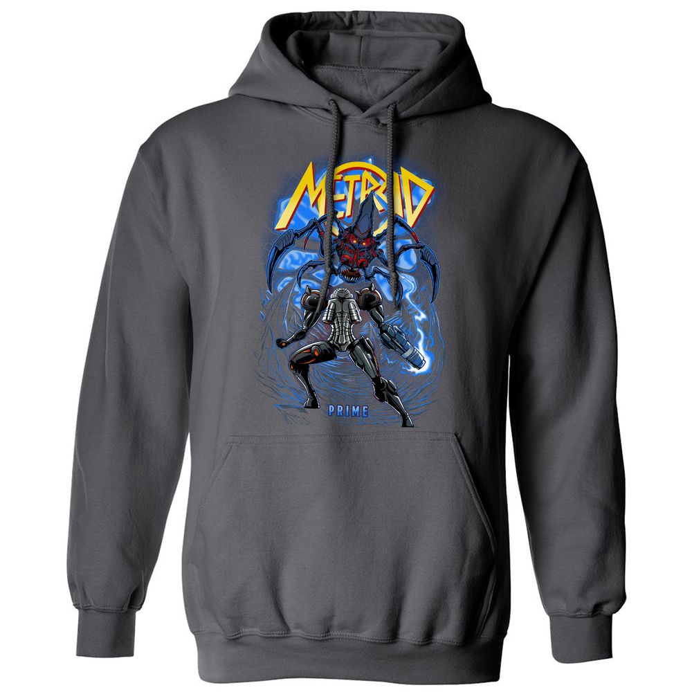 Classic Unisex Hoodie - Q5YEFJVH - Charcoal - 7