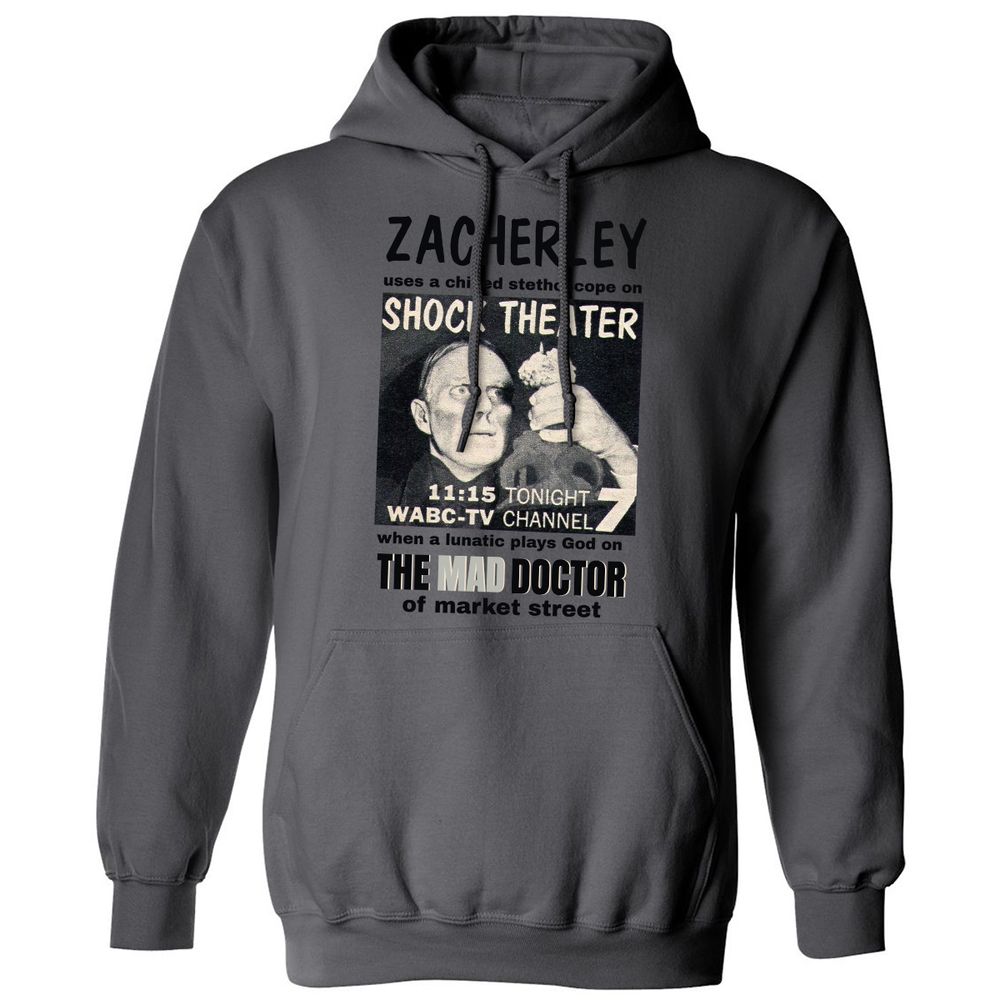 Classic Unisex Hoodie - TSXFN3PL - Charcoal - 7