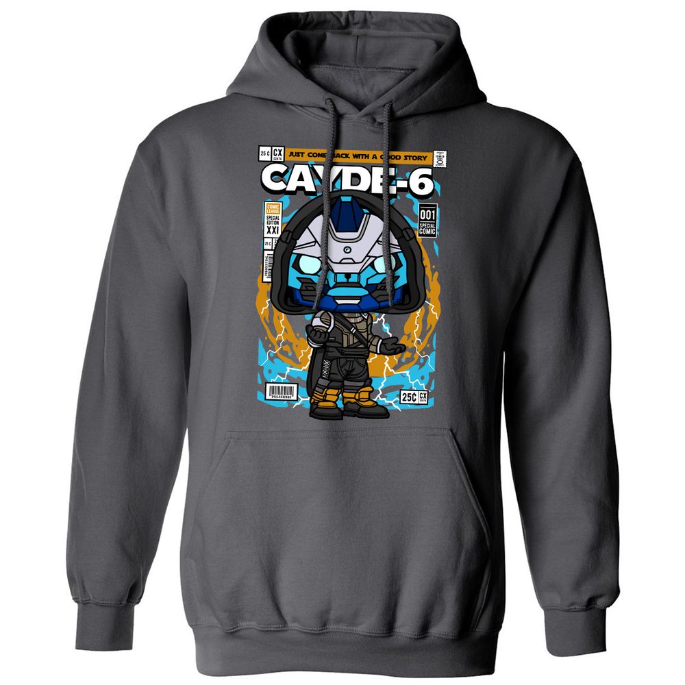 Classic Unisex Hoodie - L47CLZQ5 - Charcoal - 7