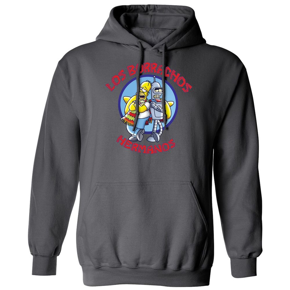 Classic Unisex Hoodie - HZGPMMQK - Charcoal - 7