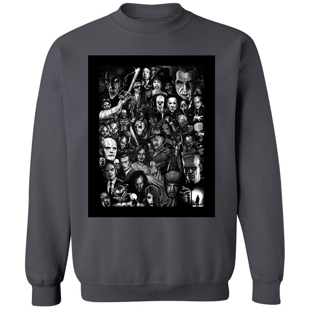 Classic Unisex Sweatshirt - VXJAEEJ4 - Charcoal - 7