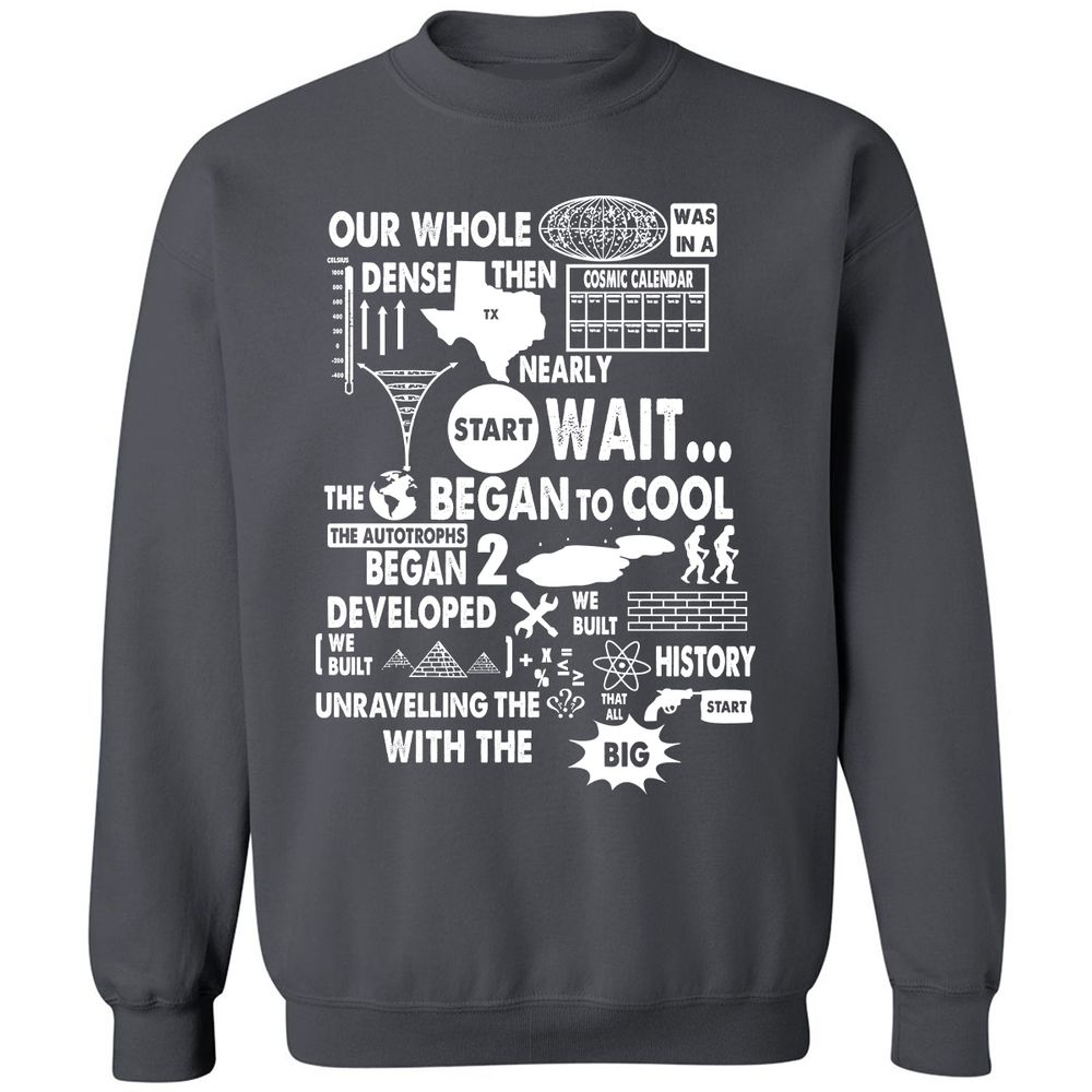 Classic Unisex Sweatshirt - G4WWQDCW - Charcoal - 7