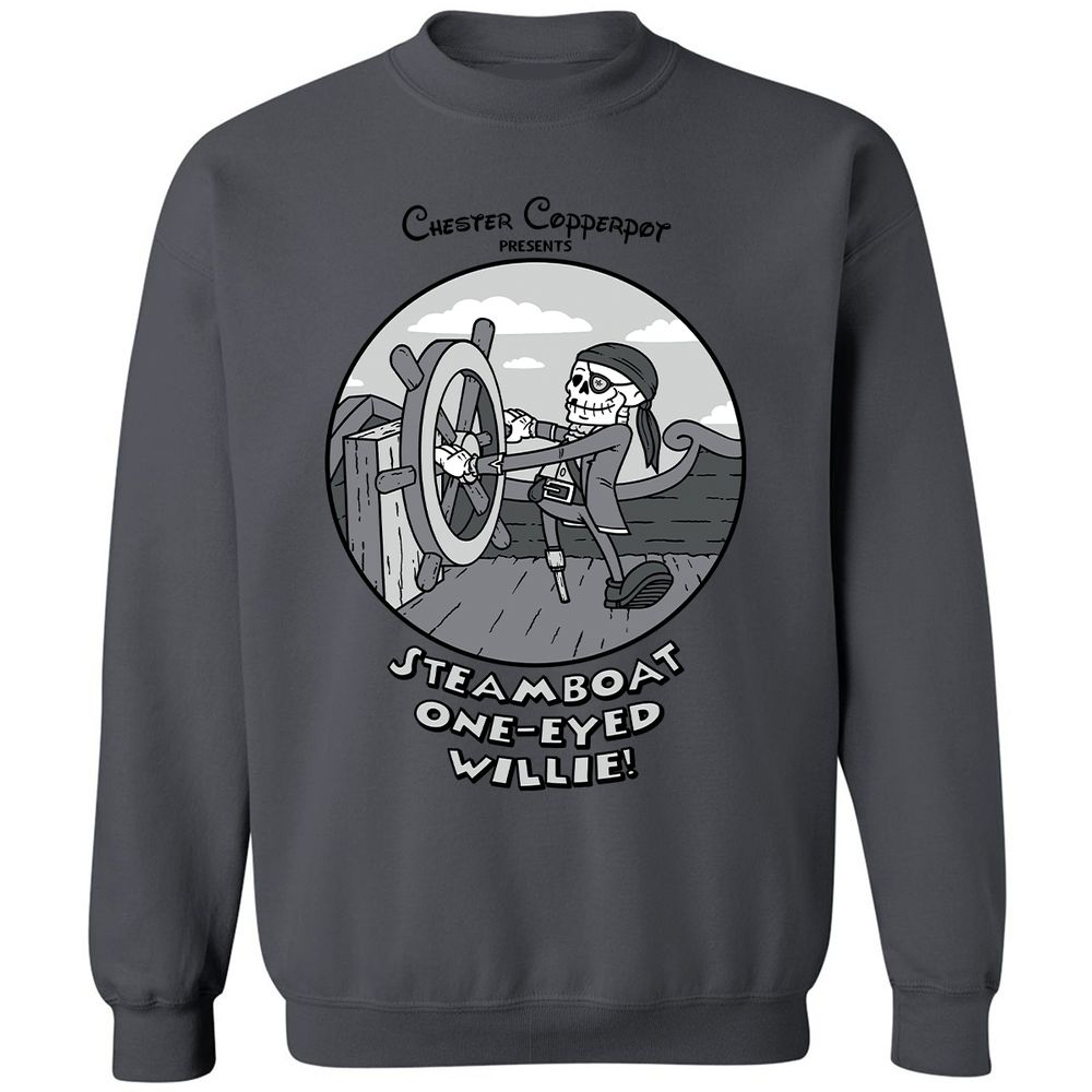 Classic Unisex Sweatshirt - 5MXMJNYH - Charcoal - 7
