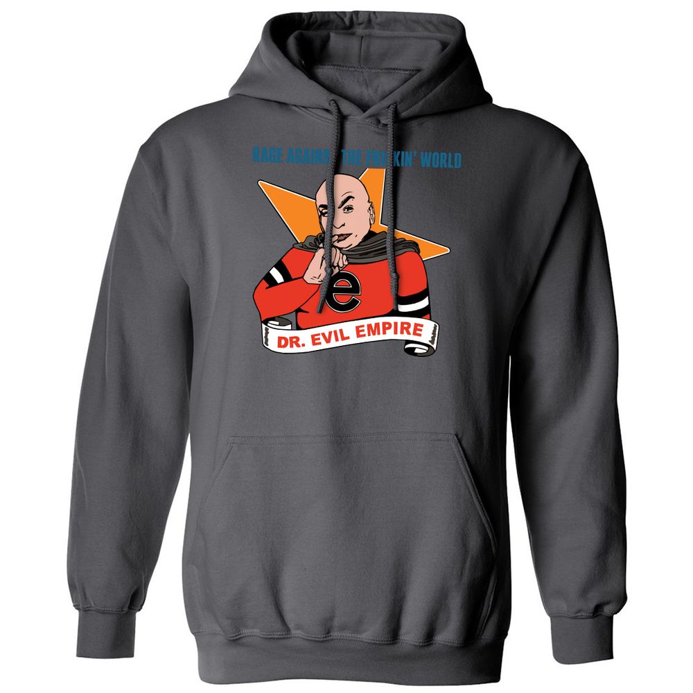 Classic Unisex Hoodie - D151QZ1S - Charcoal - 7