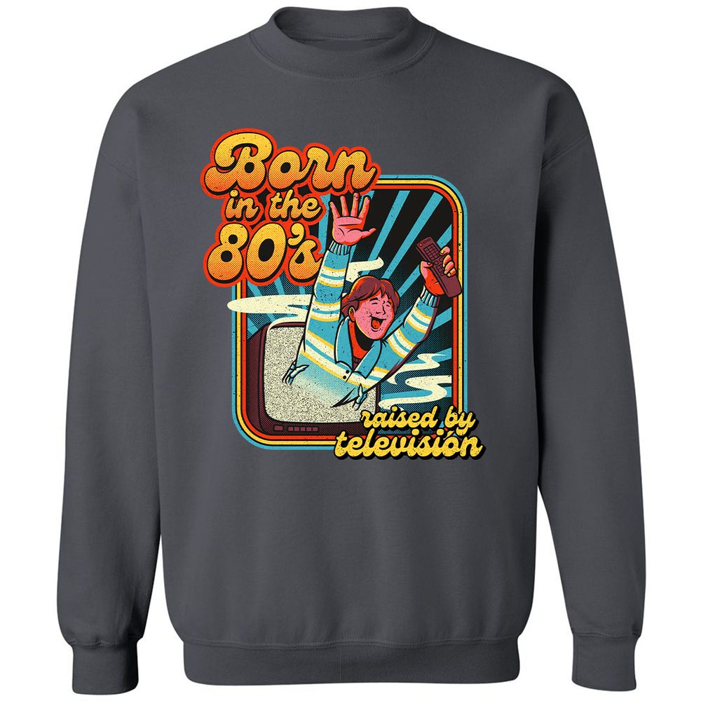 Classic Unisex Sweatshirt - HFVH2QWX - Charcoal - 7