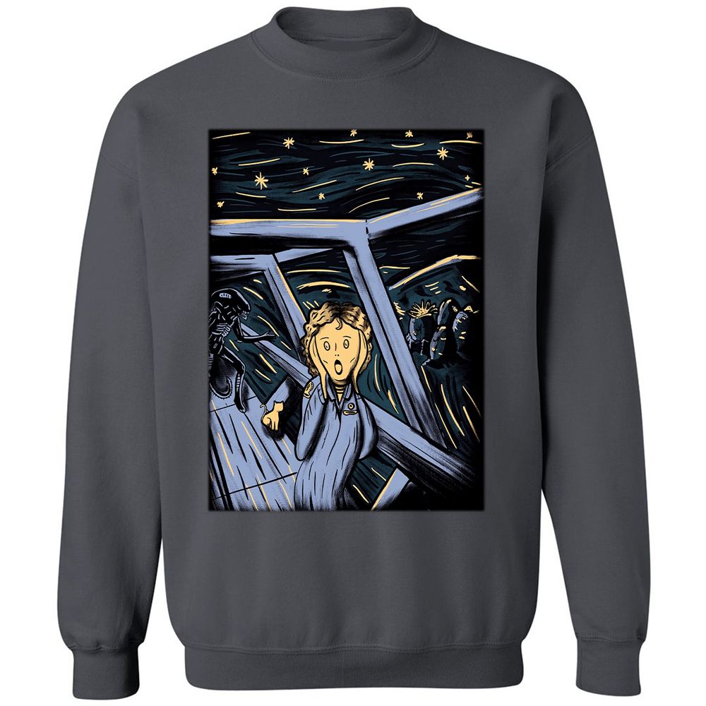 Classic Unisex Sweatshirt - 6WUW1194 - Charcoal - 7