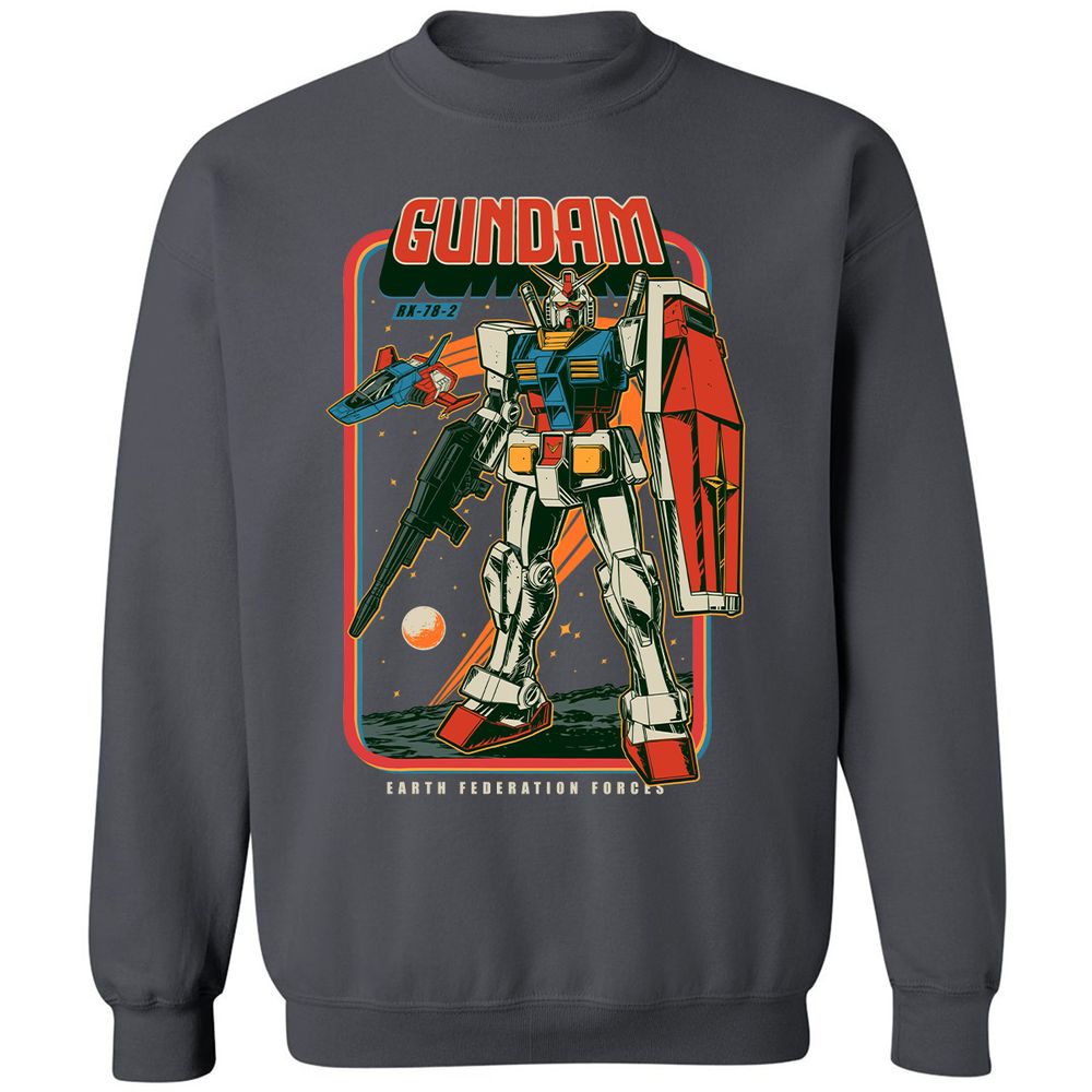 Classic Unisex Sweatshirt - 72HEGFKZ - Charcoal - 7