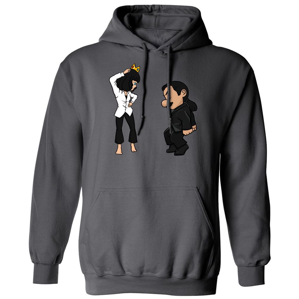 Classic Unisex Hoodie - 9MJ6MQYE - Charcoal - 7