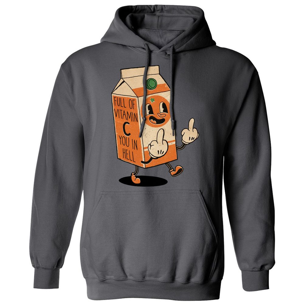 Classic Unisex Hoodie - C69T7G1G - Charcoal - 7