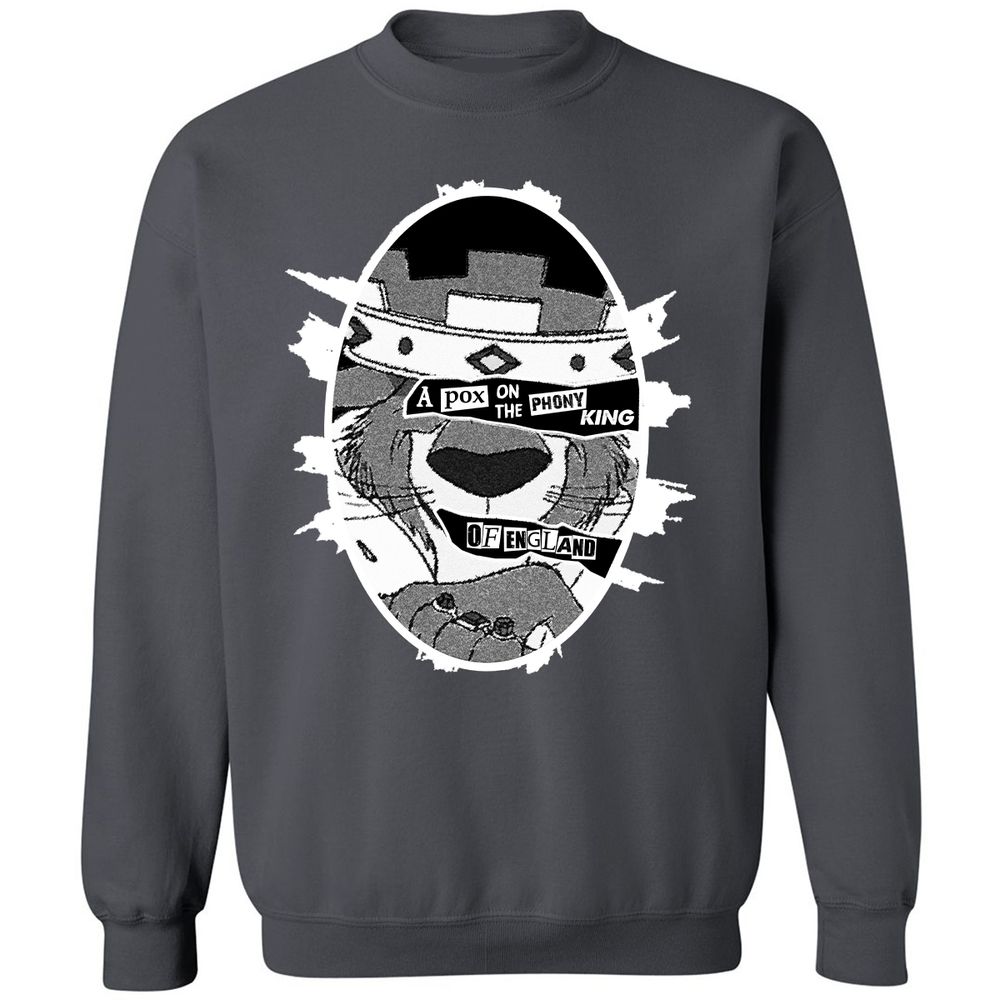 Classic Unisex Sweatshirt - JNMS2C14 - Charcoal - 7