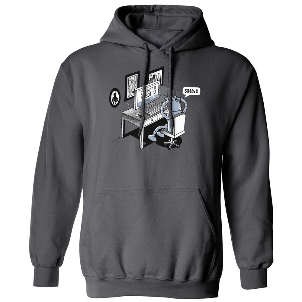 Classic Unisex Hoodie - TVXQFGSA - Charcoal - 7