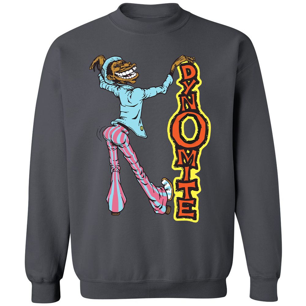 Classic Unisex Sweatshirt - T81YPDWV - Charcoal - 7