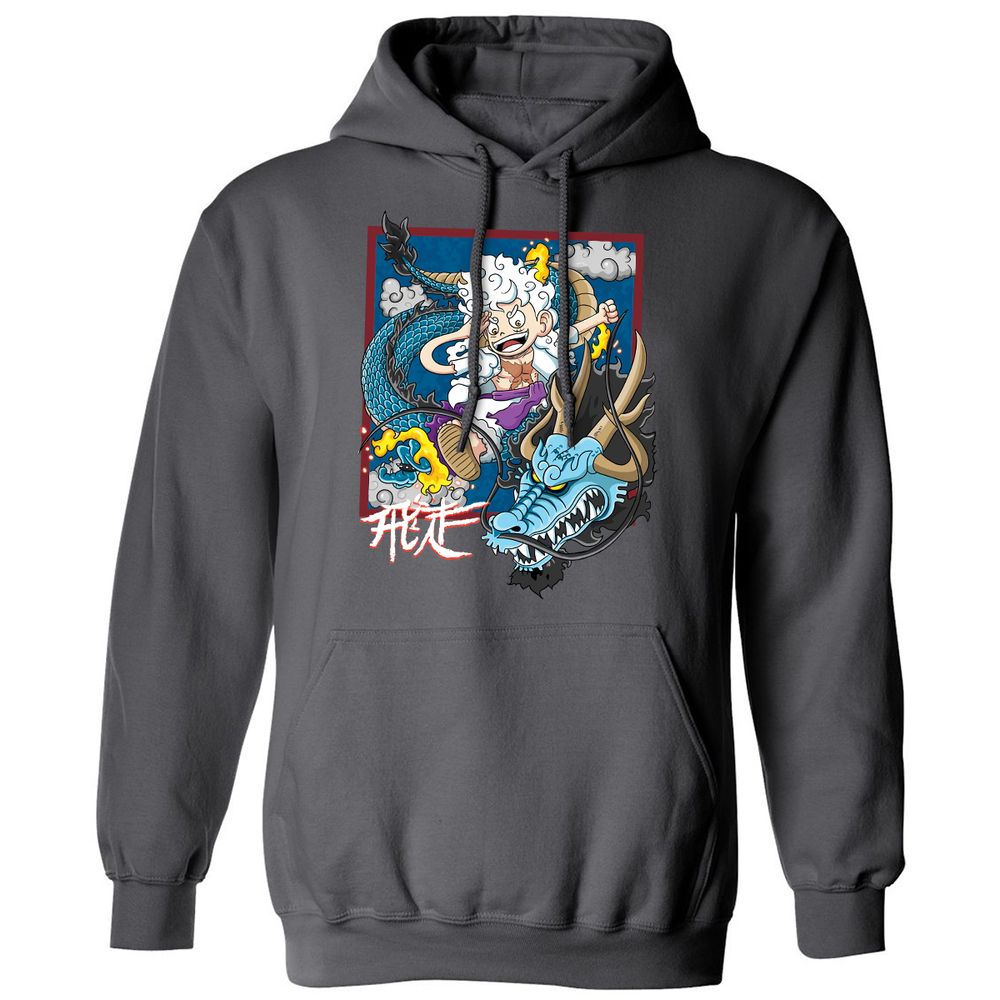 Classic Unisex Hoodie - QMHDWU5Z - Charcoal - 7
